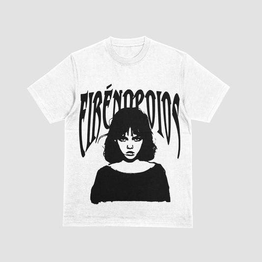 eirenopoios headshot tee white