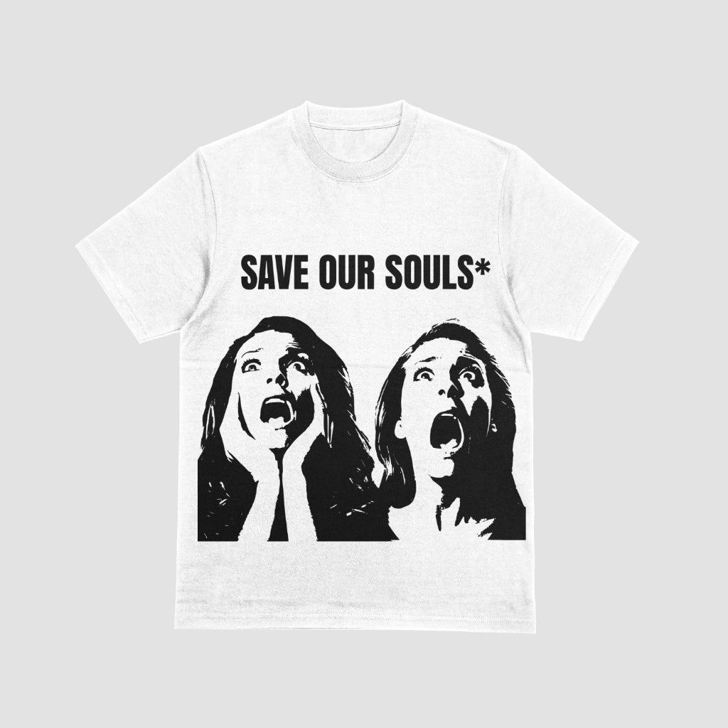 save our souls tee white